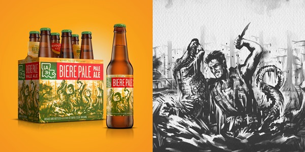 Bayou Teche Brewing的精釀啤酒包裝設(shè)計(jì)(圖5)