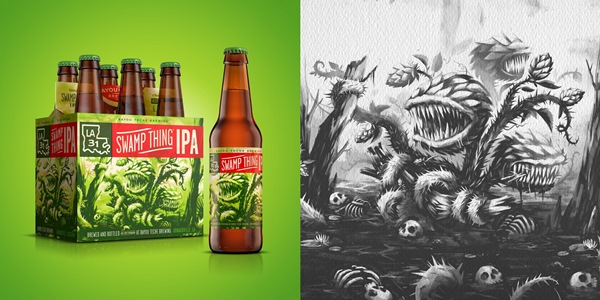 Bayou Teche Brewing的精釀啤酒包裝設(shè)計(jì)(圖6)