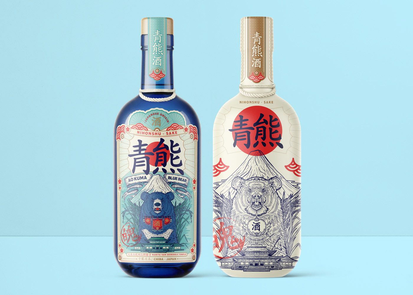 日本傳統(tǒng)風(fēng)格的清酒包裝設(shè)計(圖1) 日本傳統(tǒng)風(fēng)格的清酒包裝設(shè)計(圖1)