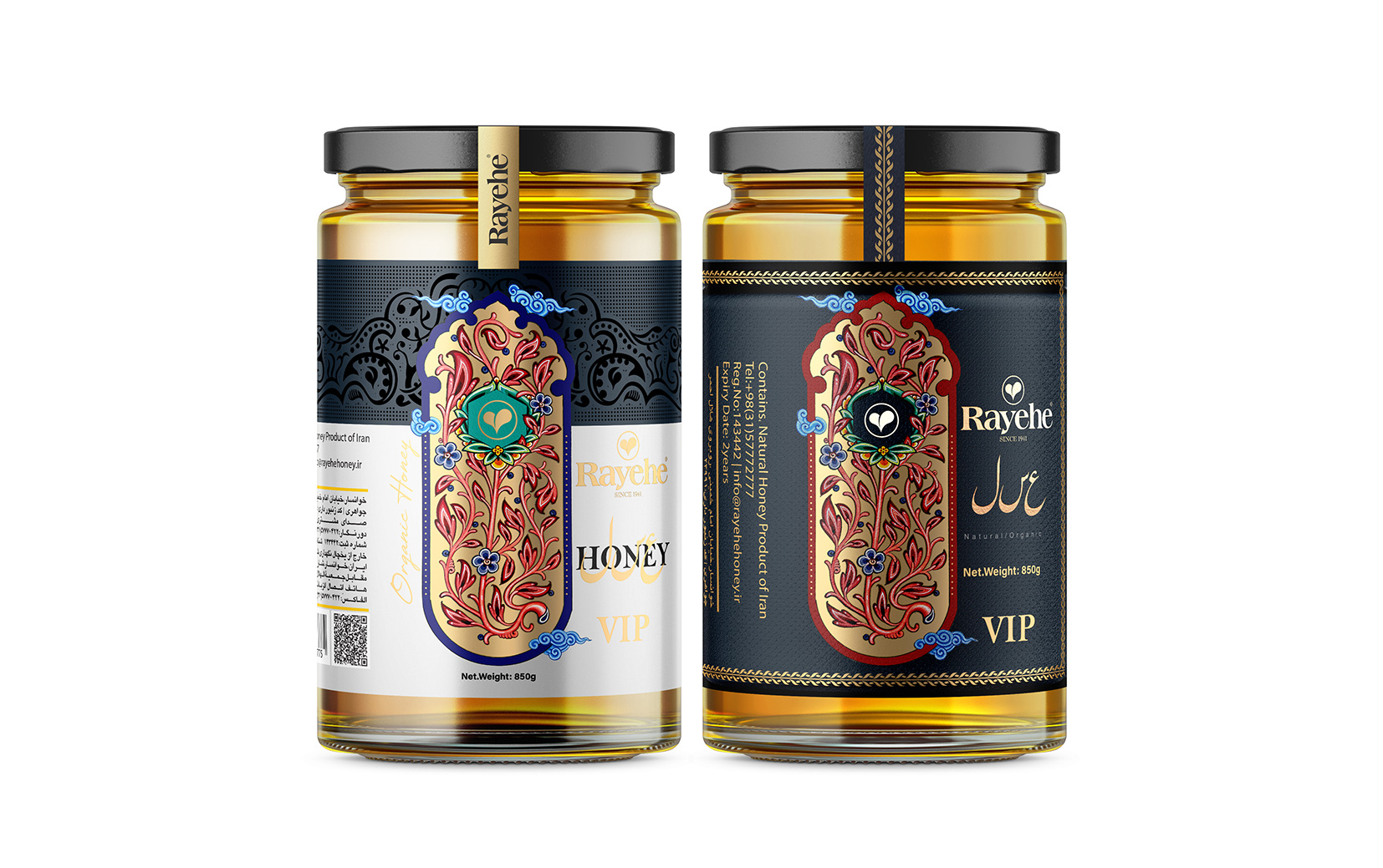 蜂蜜創(chuàng)意包裝設(shè)計這樣做簡約又奢華(圖1)