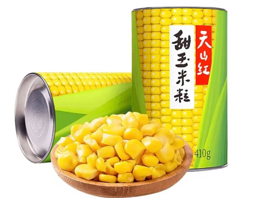 玉米粒罐頭包裝設(shè)計作品欣賞(圖1)