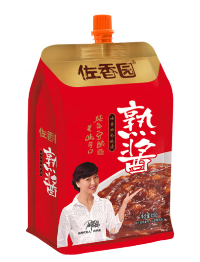 黃豆醬熟醬包裝袋設(shè)計作品欣賞(圖1)
