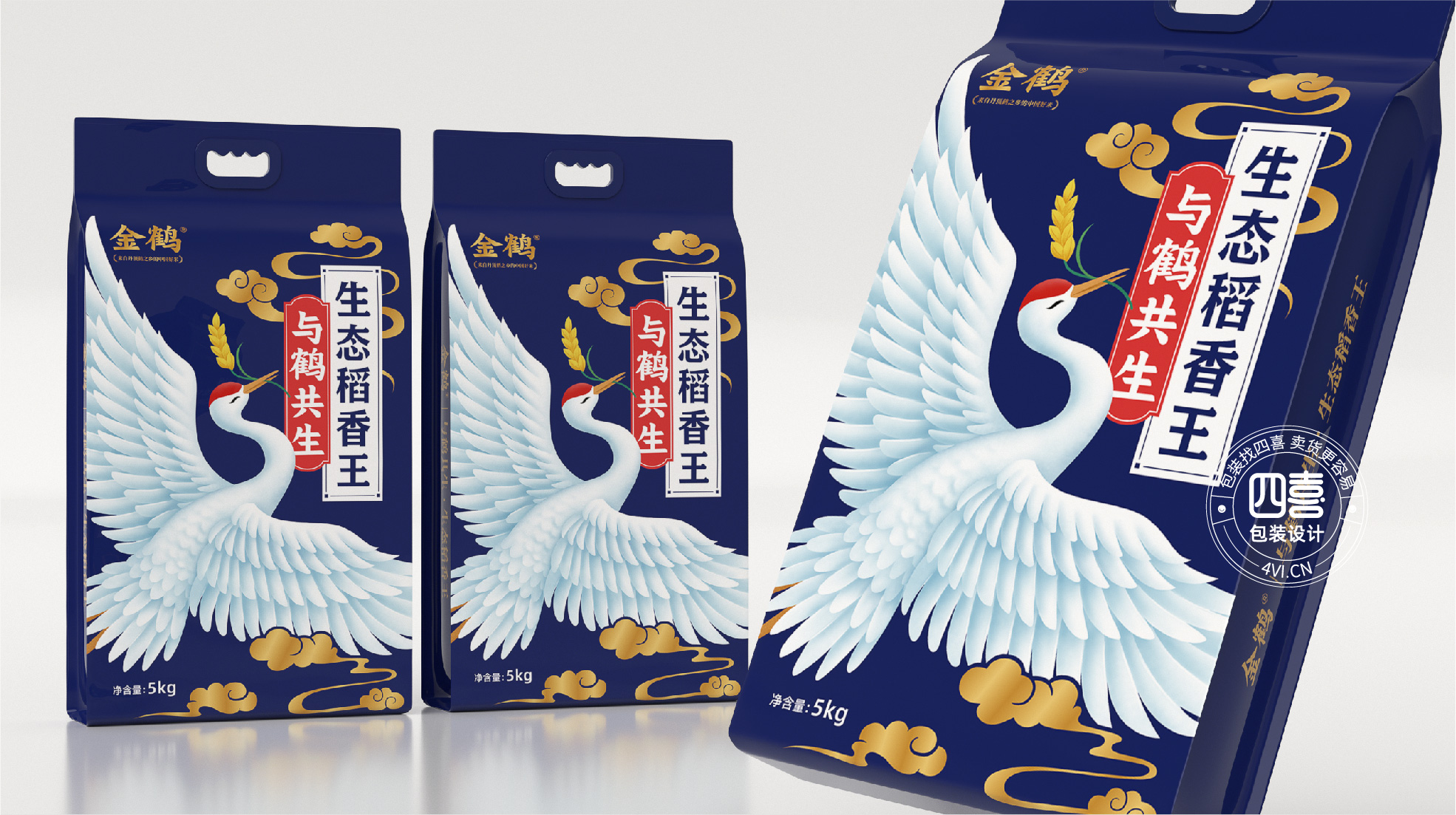 創(chuàng)意大米外包裝設(shè)計，讓你愛上主食的秘密武器！(圖1)