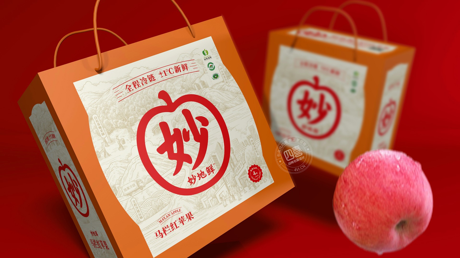 包裝設(shè)計(jì)考慮品牌定位的三個(gè)原則(圖1) 蘋(píng)果包裝設(shè)計(jì)