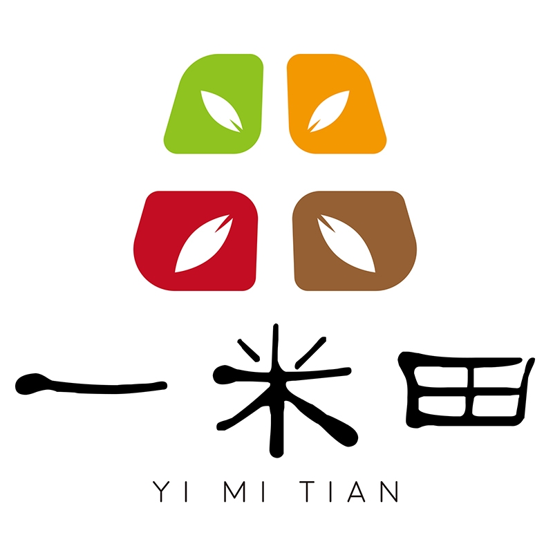 一米田品牌logo設(shè)計欣賞與分析(圖1)