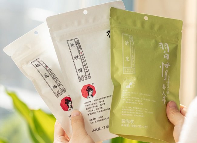 茶顏悅色品牌logo與食品包裝設(shè)計(jì)欣賞(圖2)