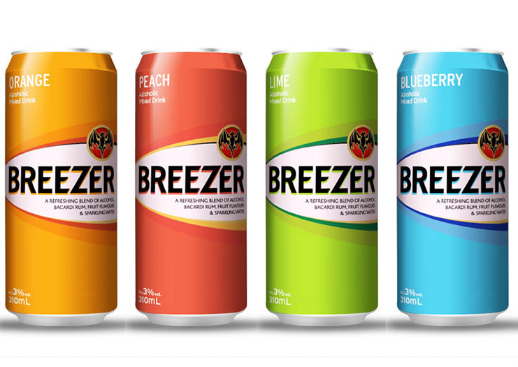 Breezer冰銳品牌logo與食品包裝設計欣賞(圖3)