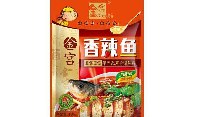 GONG‘S金宮品牌logo與食品包裝設計欣賞(圖2)