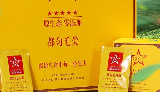 都勻毛尖食品包裝設計欣賞(圖2)