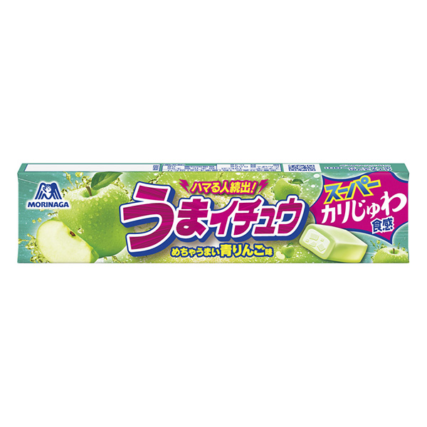 包裝創(chuàng)意設(shè)計(jì)欣賞美味銀杏青蘋果味森永制果(圖1)