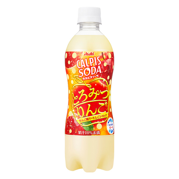 食品包裝設(shè)計(jì)欣賞辣椒粉蘇打粘稠蘋(píng)果朝日飲料(圖1)