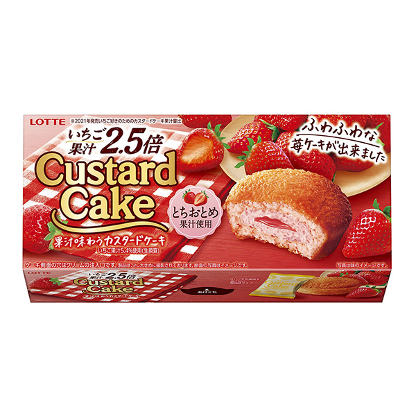 食品包裝設(shè)計(jì)欣賞品嘗果汁的蛋糕餅少女草莓樂天包裝設(shè)計(jì)欣賞(圖1)