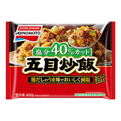包裝設計公司推薦冷凍什錦炒飯味精冷凍食品包裝設計欣賞(圖1)