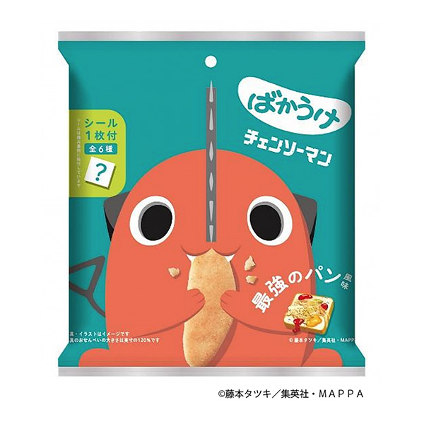 食品包裝設(shè)計欣賞受電鋸人的影響最強的面包風(fēng)味栗山米果包裝設(shè)計欣賞(圖1)