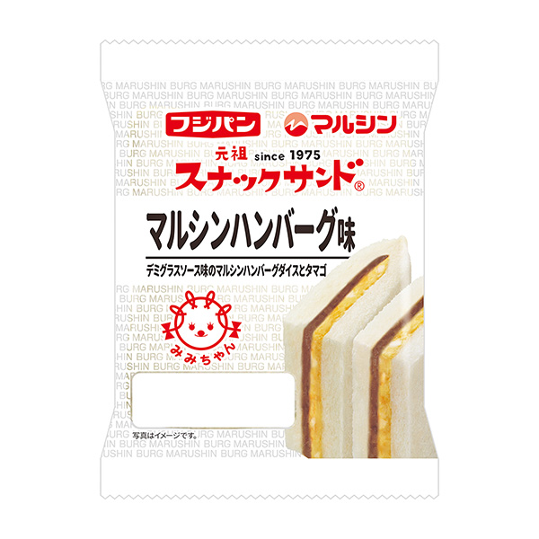 包裝設(shè)計公司推薦點(diǎn)心三明治馬爾辛漢堡味富士面包包裝設(shè)計欣賞(圖1)