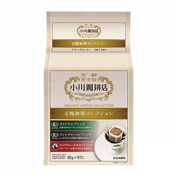 包裝設計公司推薦小川咖啡店有機咖啡收藏小川咖啡包裝設計欣賞(圖1)