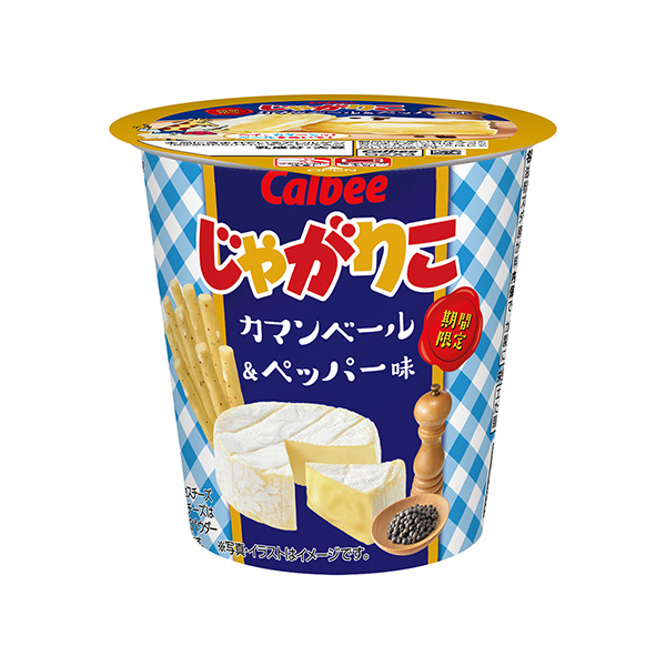 食品包裝設計欣賞土豆卡曼貝爾胡椒味卡比包裝設計欣賞(圖1)