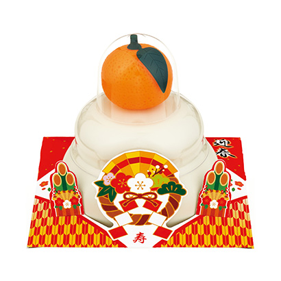 包裝設(shè)計公司推薦裝鏡餅的橙子火炬食品包裝設(shè)計欣賞(圖1)
