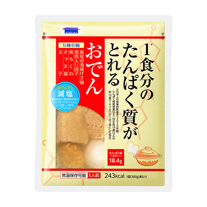 包裝設計公司推薦能攝取一餐蛋白質(zhì)的關(guān)東煮堀川包裝設計欣賞(圖1)