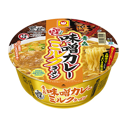 包裝設(shè)計(jì)公司推薦馬爾先生日本好吃的東西青森味增咖喱磨坊拉面東洋水產(chǎn)面類包裝設(shè)計(jì)(圖1)