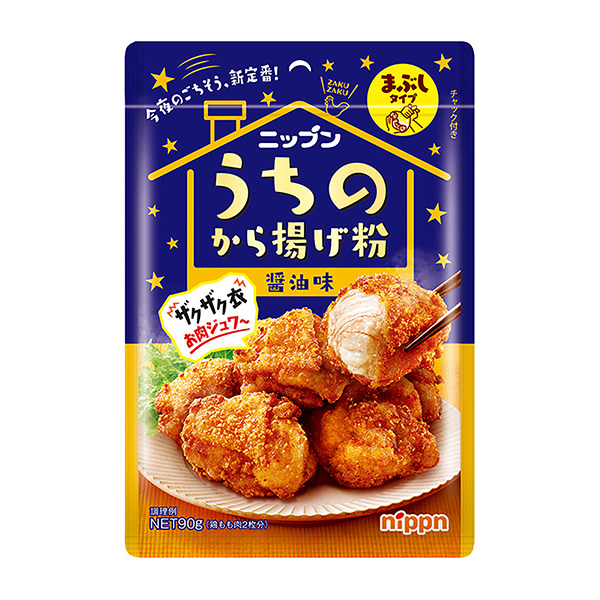 包裝設(shè)計(jì)公司推薦 NIPPN家的炸粉醬油味包裝設(shè)計(jì)欣賞(圖1)