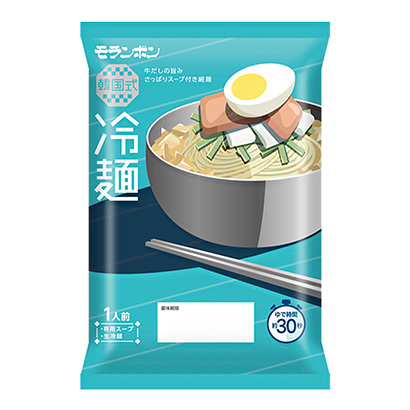 包裝設(shè)計(jì)公司推薦韓國(guó)式冷面莫倫邦面類包裝設(shè)計(jì)(圖1)