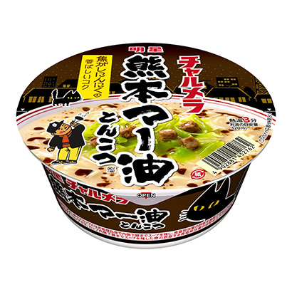 包裝設(shè)計(jì)公司推薦明星查爾梅拉大碗熊本麻油被爐明星食品面類包裝設(shè)計(jì)(圖1)