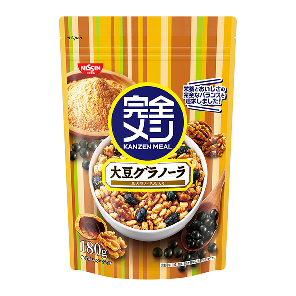 完全梅西大豆格蘭諾拉包裝設(shè)計欣賞(圖1)