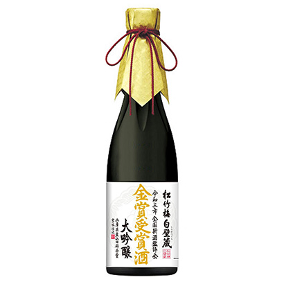 松竹梅白壁藏金獎獲獎酒寶酒造酒類包裝設(shè)計(jì)(圖1)