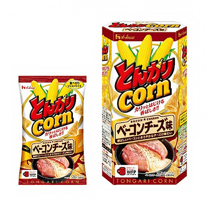 溫室尖玉米培根奶酪味溫室點(diǎn)心包裝設(shè)計(jì)(圖1)