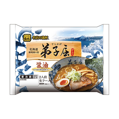 弟子屈拉面醬油菊水面類包裝設(shè)計(圖1)