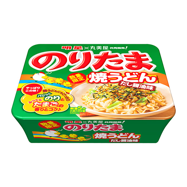 明星的烏冬面烏冬面醬油味包裝設計欣賞(圖1)