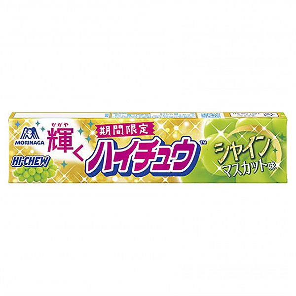 閃耀的海丘夏恩麝香葡萄味森永制果包裝設計(圖1)