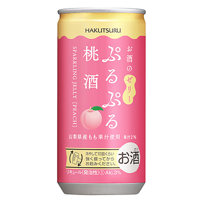 白鶴飄香桃酒白鶴酒造酒類包裝設計(圖1)