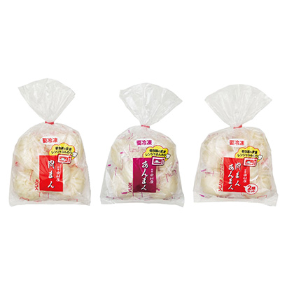 肉包子中村屋冷凍食品包裝設(shè)計(jì)(圖1)