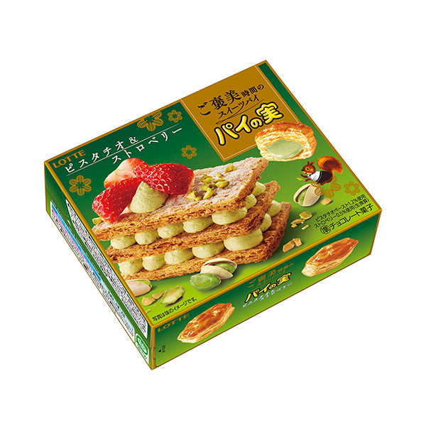 包裝設(shè)計欣賞餡餅的果實＜開心果&草莓＞ (樂天) (圖1)