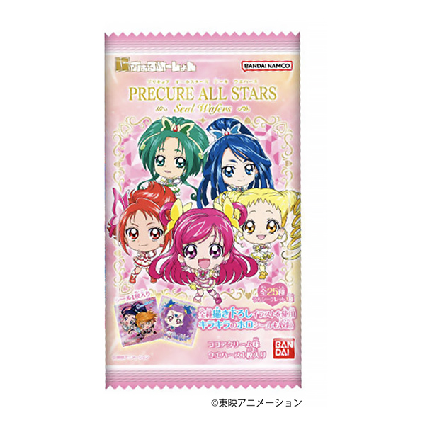 包裝設(shè)計(jì)欣賞光之美少女＜光之美少女a(chǎn)ll stars ＞密封晶片( bandai ) (圖1)