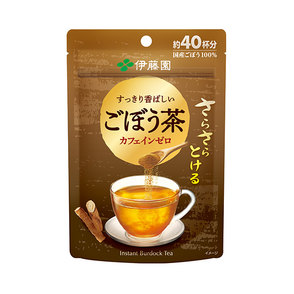包裝設(shè)計(jì)欣賞爽口的＜清爽芬芳的牛蒡茶＞ (伊藤園) (圖1)