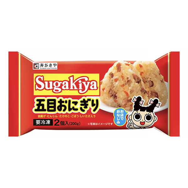 包裝設(shè)計欣賞冷凍SUGAKIYA什錦飯團(tuán)(壽司和食品) (圖1)